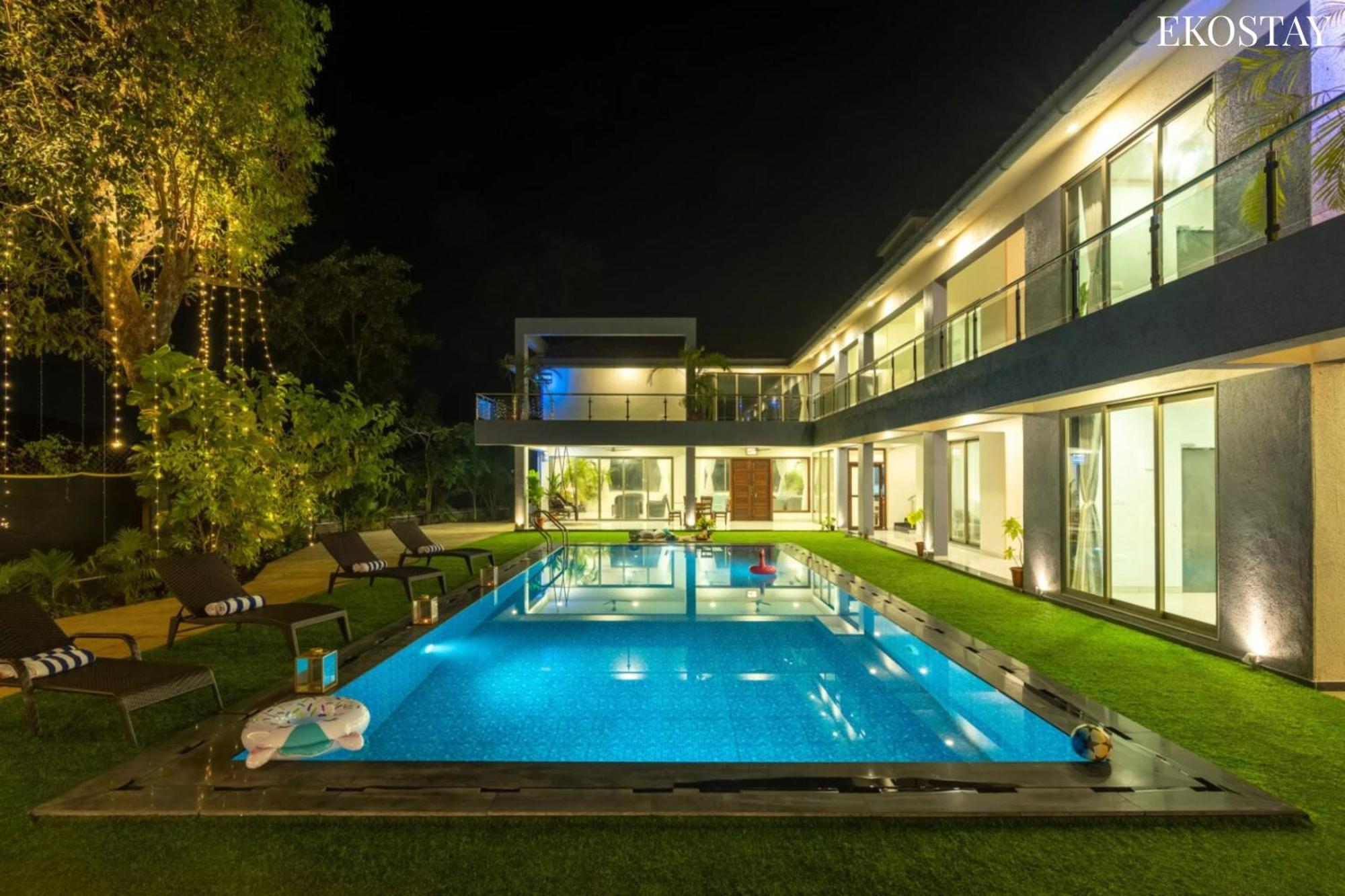 EKOSTAY -LUXE- Casa De Atlantis Alībāg Exterior foto